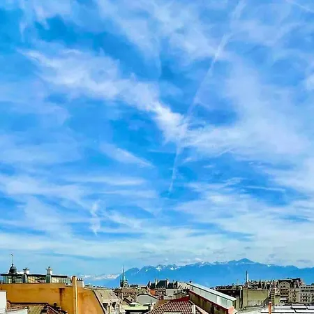 Cosy Attic Flat Center لوزان